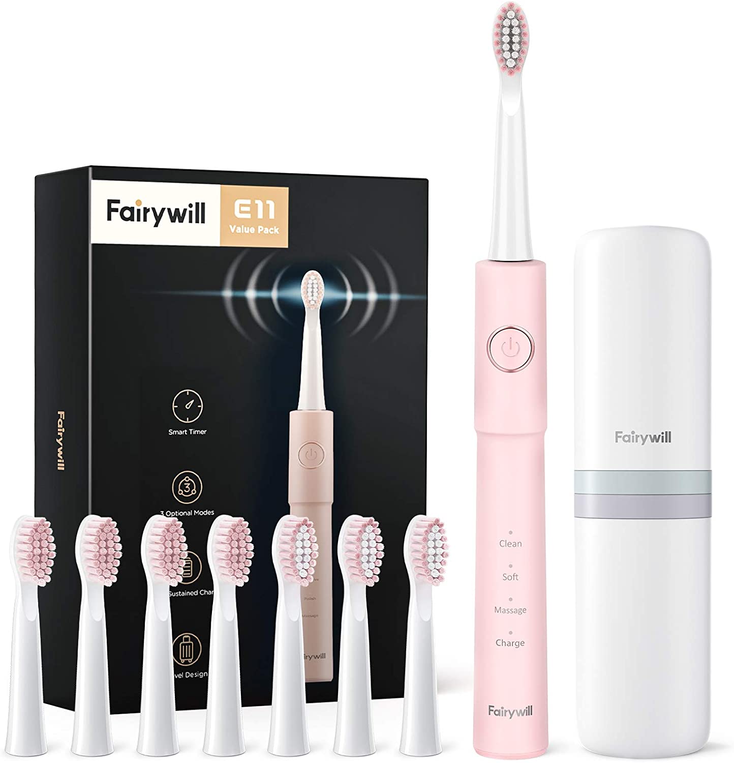 Rechargeable Electric 8 Toothbrush Brush