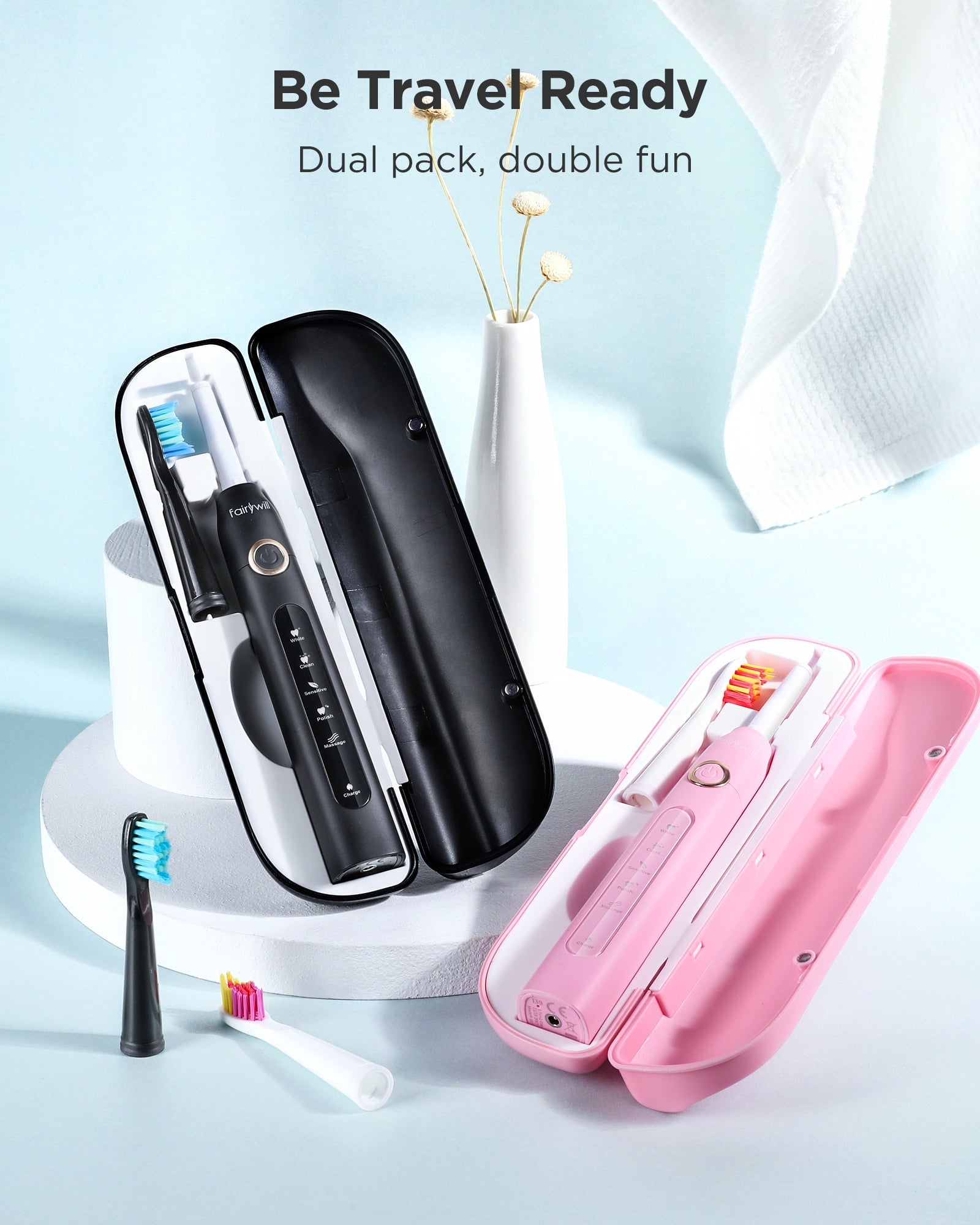 USB Charge Toothbrushes Case for Adult